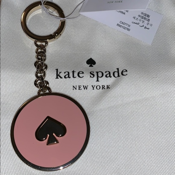 kate spade Accessories - Kate Spade Keychain Pink